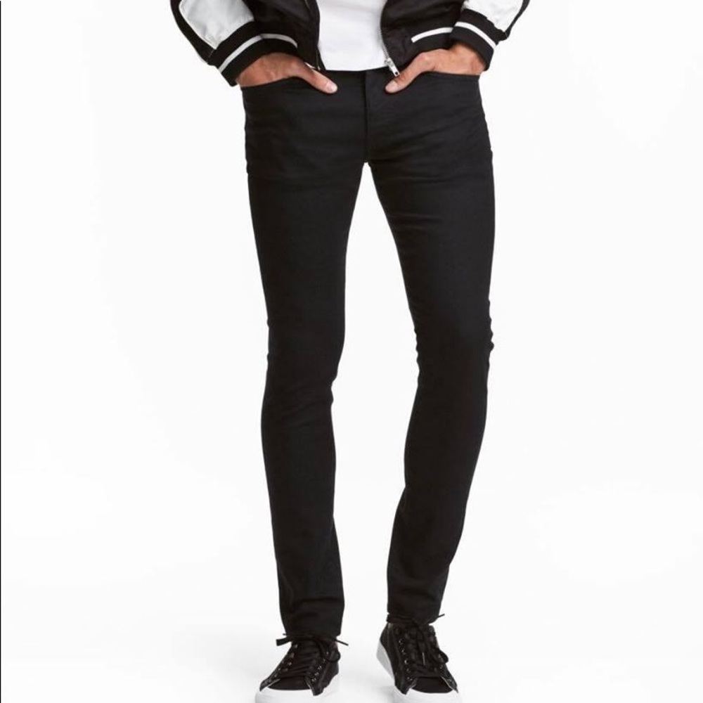 Black H&M Chino Pants